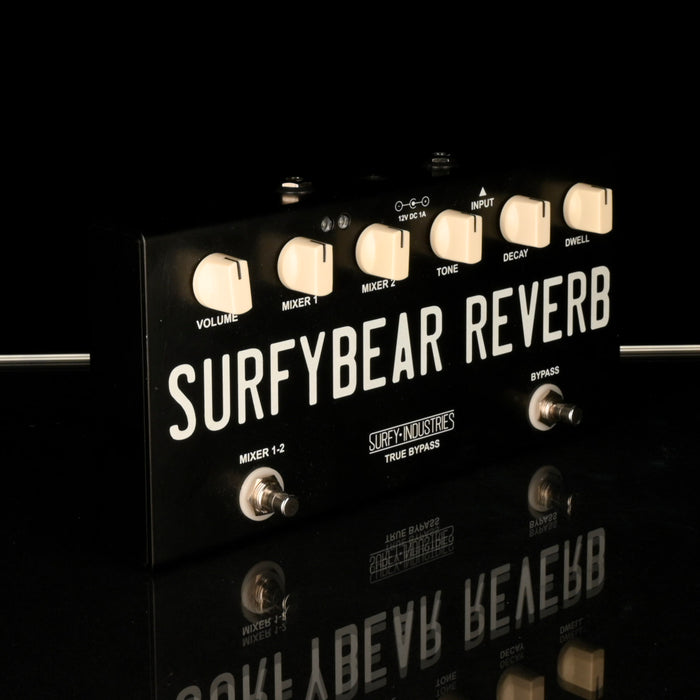 Used Surfy Industries SurfyBear Compact Tank Black Reverb Guitar Effect Pedal