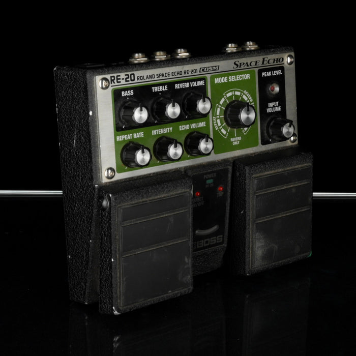 Used Boss RE-20 Space Echo Delay Reverb Pedal - 2