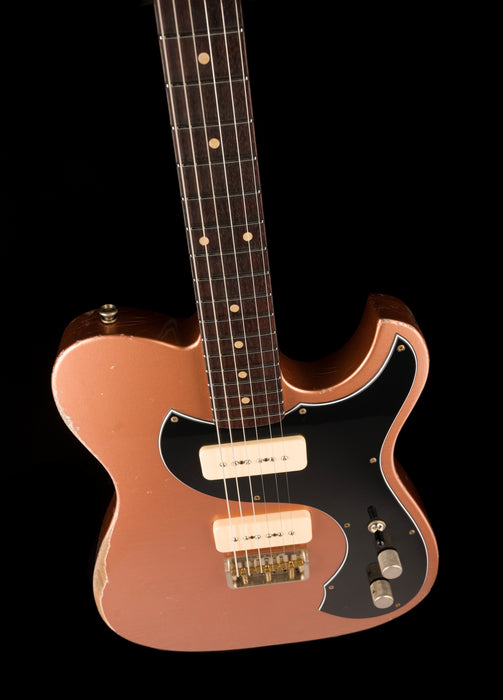 Fano Oltre TC6 P-90 Medium Distress Copper with Gig Bag