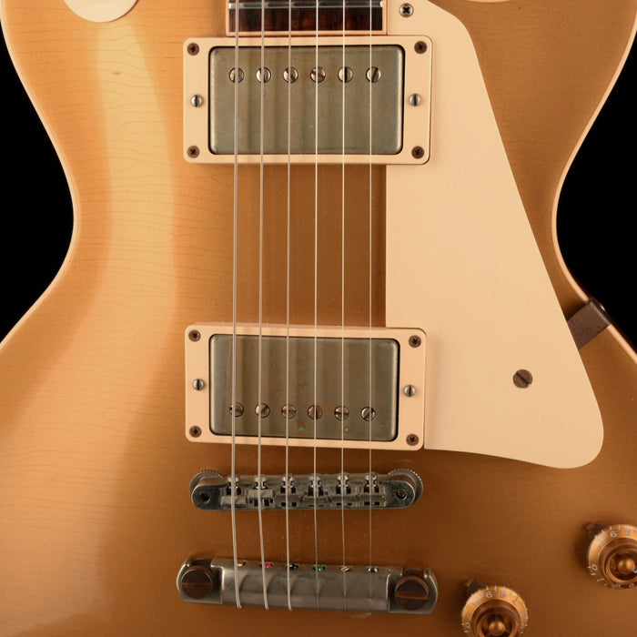 Pre Owned 2012 Gibson Custom Shop ‘57 Les Paul Reissue Aged Gold Top With OHSC