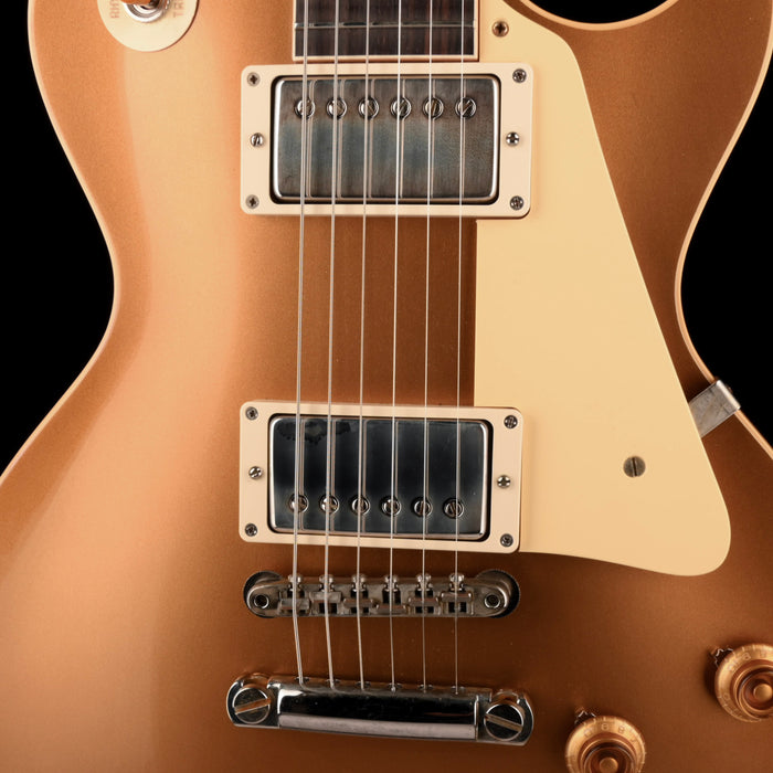 Gibson Custom Shop 1957 Les Paul Goldtop Reissue VOS Double Gold Electric Guitar With Case