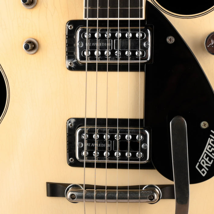 Pre Owned 2013 Gretsch Custom Shop Stephen Stern '59 Duo Jet G6128CS DST White With OHSC