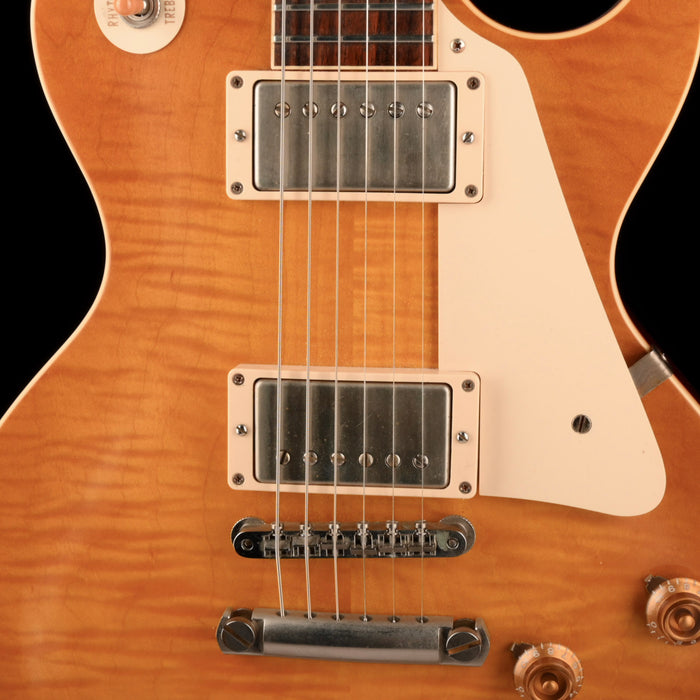 Pre Owned 2003 Gibson Custom Shop Historic Collection 1959 Les Paul R9 VOS Lemon Burst With OHSC