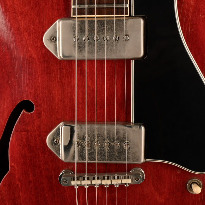 Vintage 1963 Gibson ES-330TDS Cherry Electric Guitar With OHSC