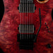 Mayones Duvell Elite Pro 6 String Baritone Antique Red Velvet Raw Electric Guitar With Case