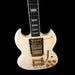 Pre Owned Vintage 1963 Gibson Les Paul Custom SG White with Case - Signed by Les Paul