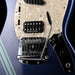 Pre Owned 2012 Fender Kurt Cobain Mustang Dark Lake Placid Blue With Gig Bag
