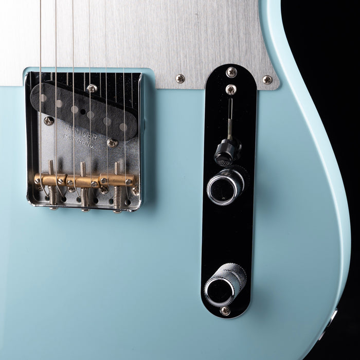 Used Fender Vintera '50s Telecaster Modified Daphne Blue With Gig Bag