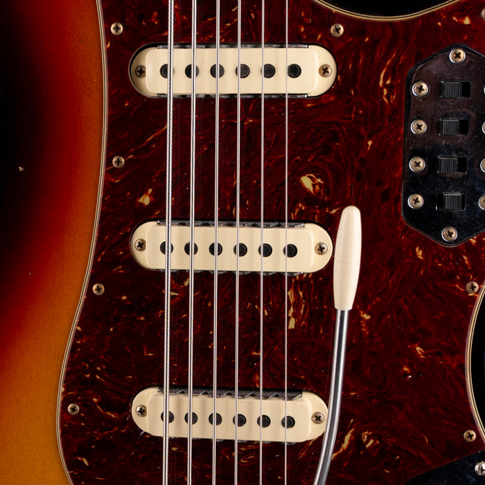 Fender Custom Shop  60's Bass VI Maple Journeyman Relic Target 3-Tone Sunburst
