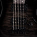 Used Ibanez GIO GRG7221QA 7-String Electric Guitar Trans Black With Gig Bag