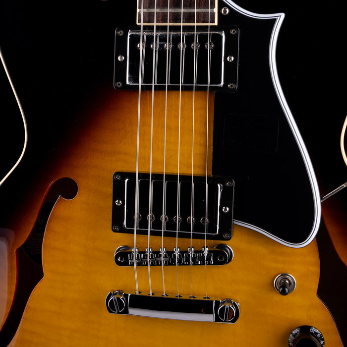 Heritage Standard H-535 Semi-Hollow Original Sunburst Electric Guitar with Case