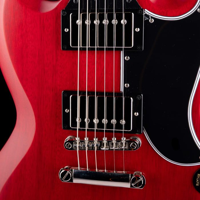 Pre Owned Epiphone Inspired By Gibson '61 SG "Aged Sixties Cherry" With OHSC