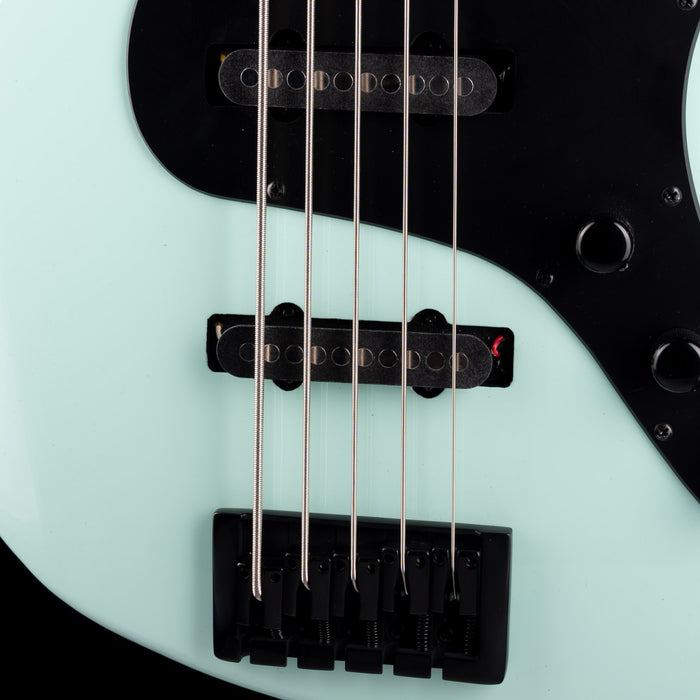 Pre Owned 2022 Schecter J-5 Bass Seafoam Green