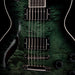 Prestige Guitars Master Built Elite Quilted Maple Semi-Hollow Forest Green Burst with Case