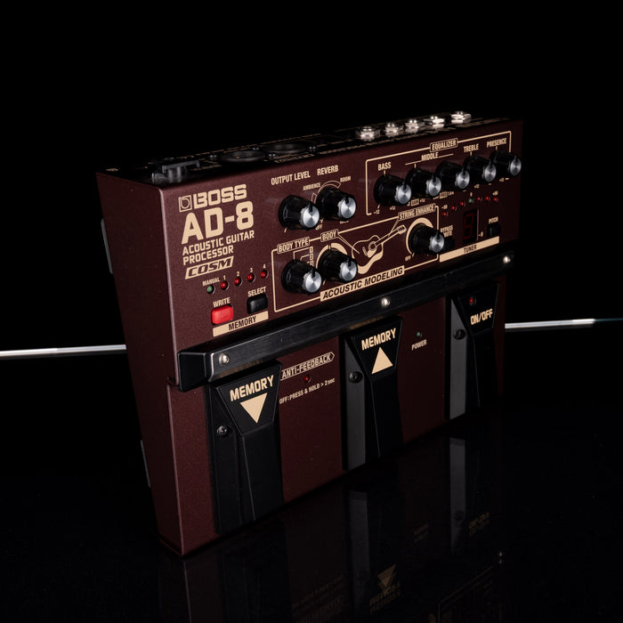 Used Boss AD-8 Acoustic Multi-Effect Guitar Processor Pedal With Box