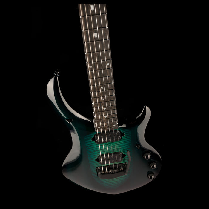 Ernie Ball Music Man Majesty Enchanted Forest Front Angle Down