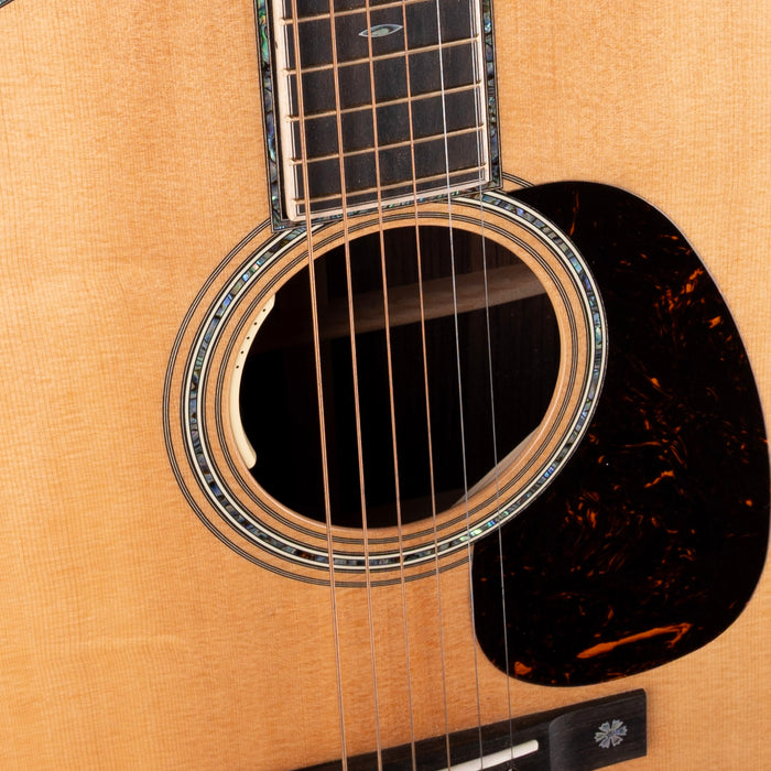 Pre Owned 2025 Martin D-42 Modern Deluxe Acoustic Electric Guitar Natural With OHSC