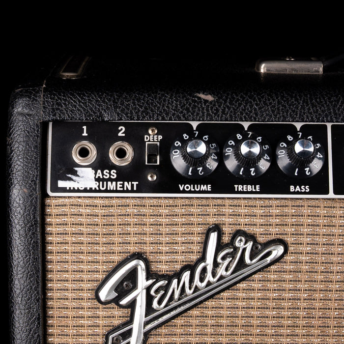 Vintage 1965 Fender Bassman Guitar Amp Head With Cover