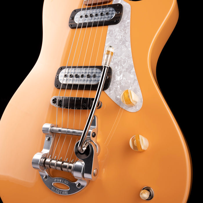Powers Electric A-Type Creamsicle with Softshell Case