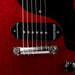 Pre Owned Gibson Custom Shop 1958 Les Paul Junior Double Cut Cherry Red With OHSC