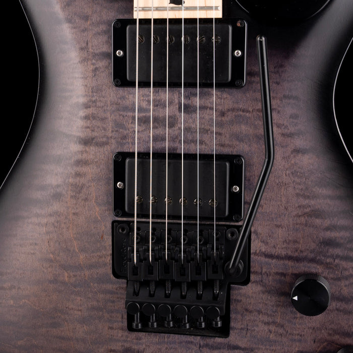 Pre Owned 2022 PRS Dustie Waring CE 24 Custom Color Gray Black Smokewrap Burst with Gig Bag
