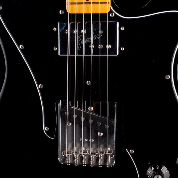 Pre Owned Fender American Vintage II 1977 Telecaster Custom Black With OHSC