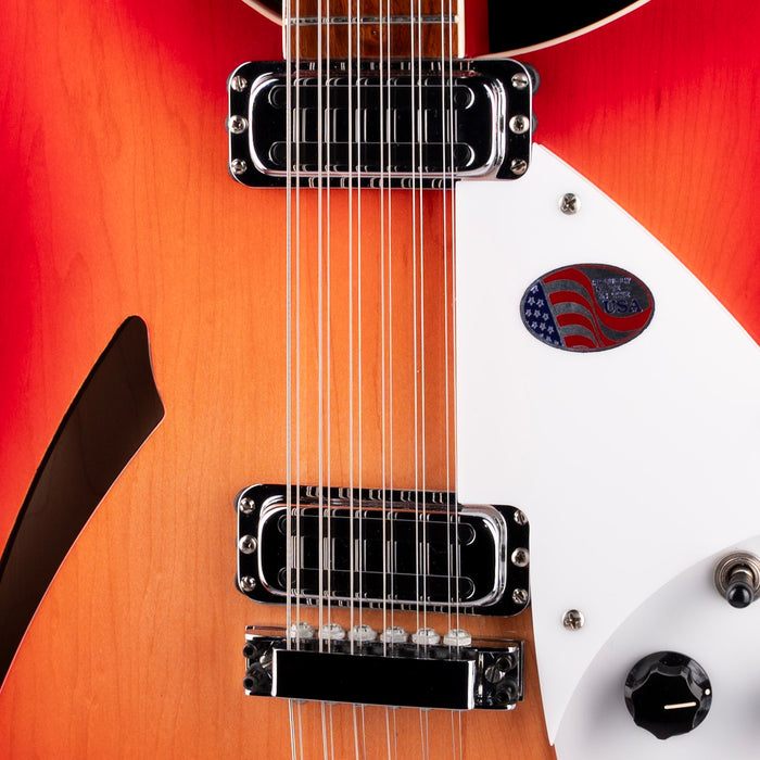 Pre Owned 2018 Rickenbacker 360/12 C63 Fireglo Electric Guitar With OHSC