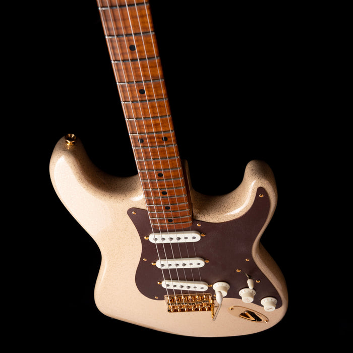 Fender Custom Shop Masterbuilt Jason Smith 1959 Stratocaster NOS Mojave Sand Sparkle With Case