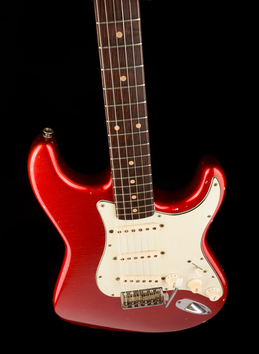 Vintage 1961/1963 Fender Stratocaster Candy Apple Red Electric Guitar With OHSC
