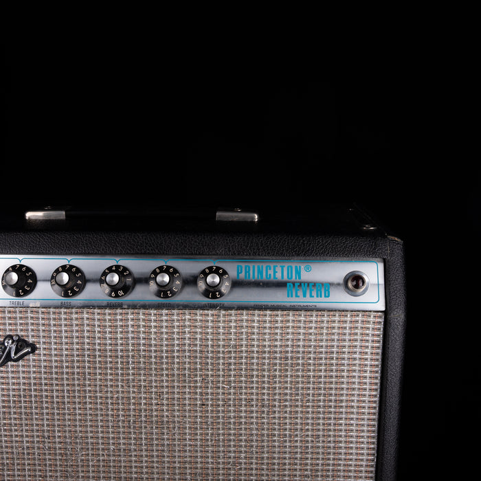 Vintage 1973 Fender Princeton Reverb Black