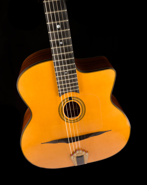 Pre Owned 2014 Dupont MD50R Gypsy Jazz Guitar Natural With HSC