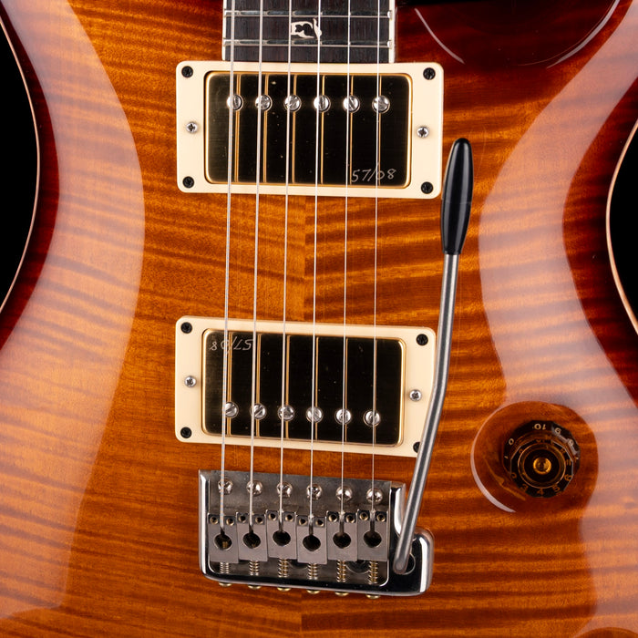 Pre Owned 2009 PRS 25th Anniversary Custom 24 Smoked Amber With OHSC