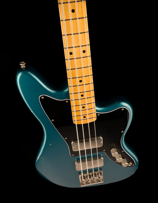 Fano Oltre JM4 Bass Light Distress Ocean Turquoise with Gig Bag