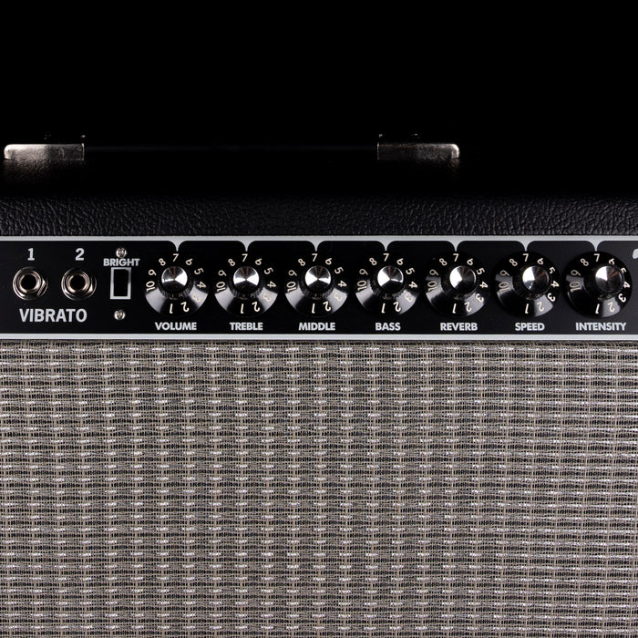 Used Fender Tone Master Twin Reverb Black Guitar Amp Combo - 2