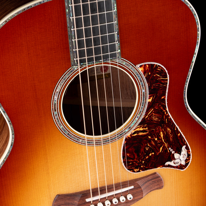 Taylor Gold Label 914e Teardrop Sunburst Acoustic Electric Guitar with Case