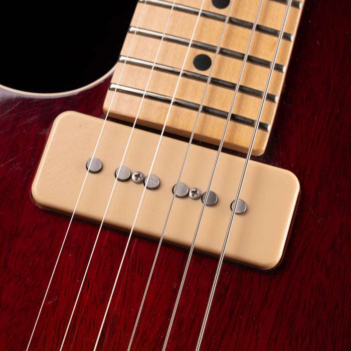 Pre-Owned 2012 St. Blues 61 South Left-Handed Walnut Burst With OHSC