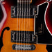 Pre-Owned Vintage Wilson Semi-Hollow Electric Guitar Sunburst with Gig Bag