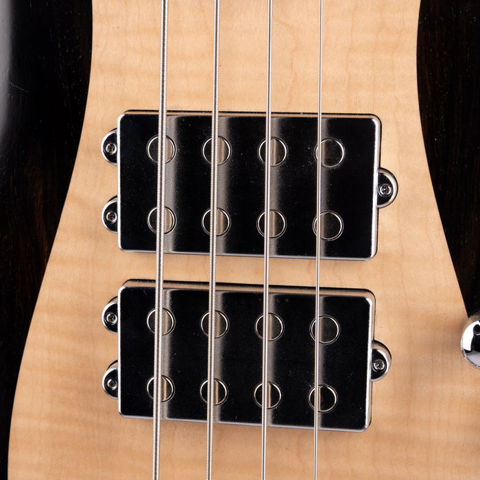 Pre-Owned 2016 Warwick Custom Shop Masterbuilt Corvette $$ Bass Flamed Maple & Bubinga With Gig Bag