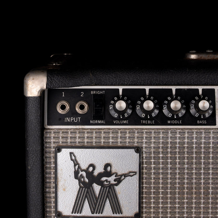Vintage 1976 Music Man HD One-Thirty 212 Guitar Amp Combo With Footswitch