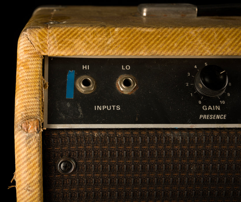 Pre Owned 1979 Jim Kelley 30/60 Reverb Guitar Amp Combo Tweed