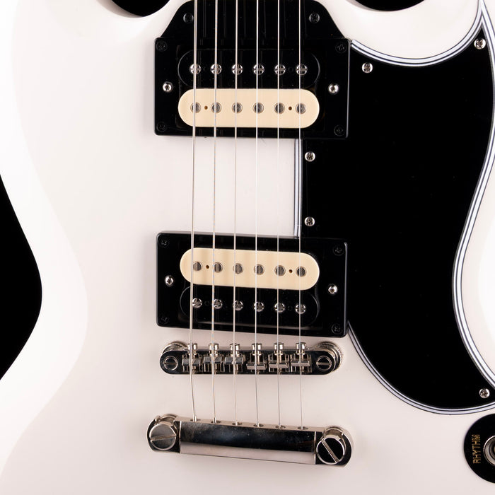 Pre Owned Epiphone 1961 Les Paul SG Standard Aged Classic White With OHSC - 2