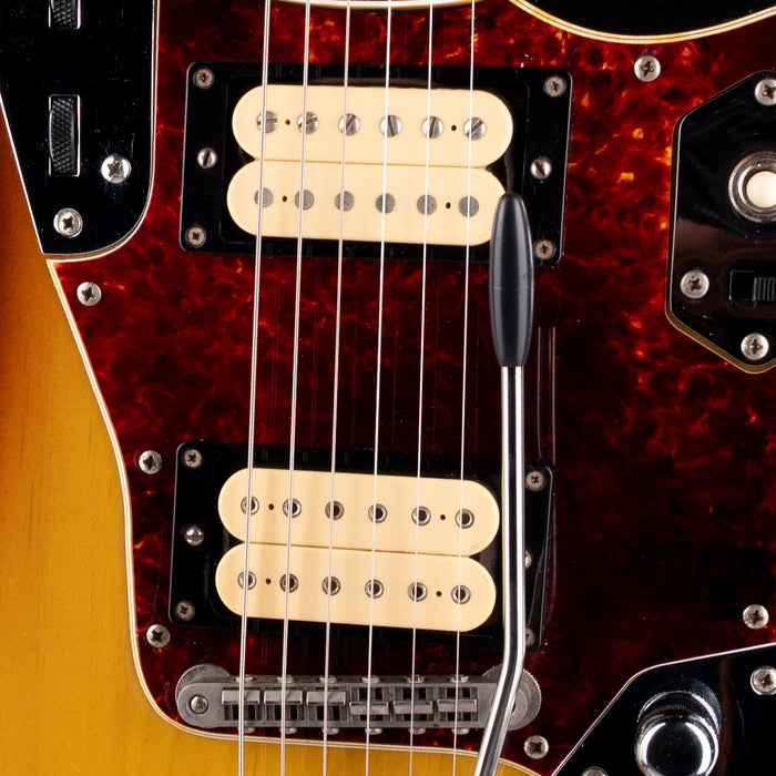 Pre-Owned Fender MIJ HJG-66KC VI Ikebe Limited Kurt Cobain Jaguar 3-Tone Sunburst With Case