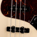 Pre-Owned 2012 Fender American Standard Jazz Bass MN - Olympic White With Gig Bag