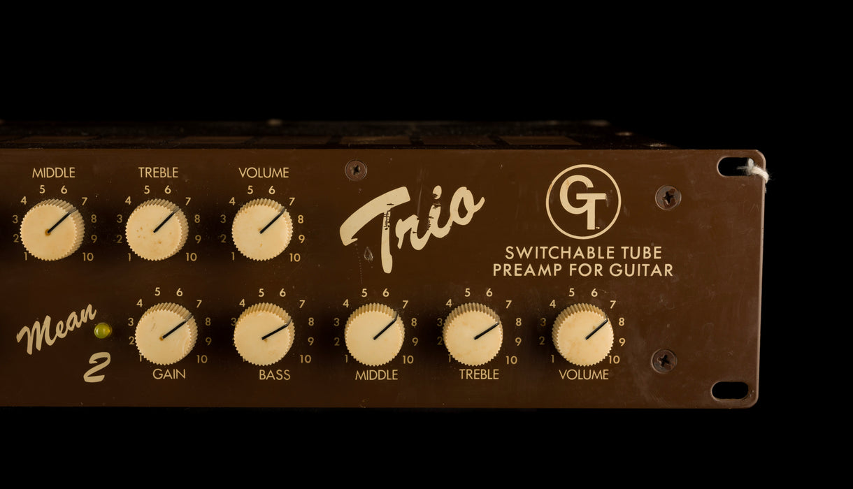 Pre Owned Groove Tubes Trio Switchable Pre Amp Head With Modified MIDI Patch Bay "In" section
