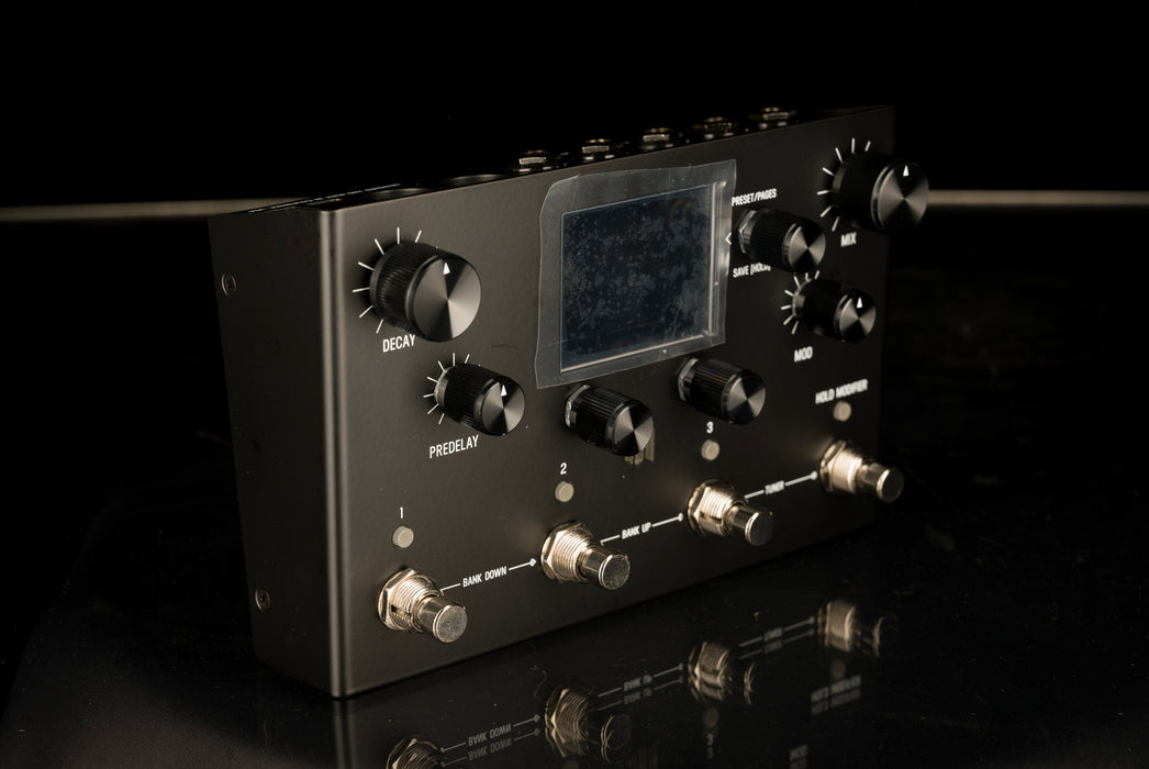 Meris 10th Anniversary Limited Edition MercuryX Modular Reverb System Pedal Matte Black