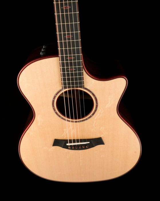 Taylor Custom Grand Auditorium C14ce Bearclaw Catch Event # 14 With Case