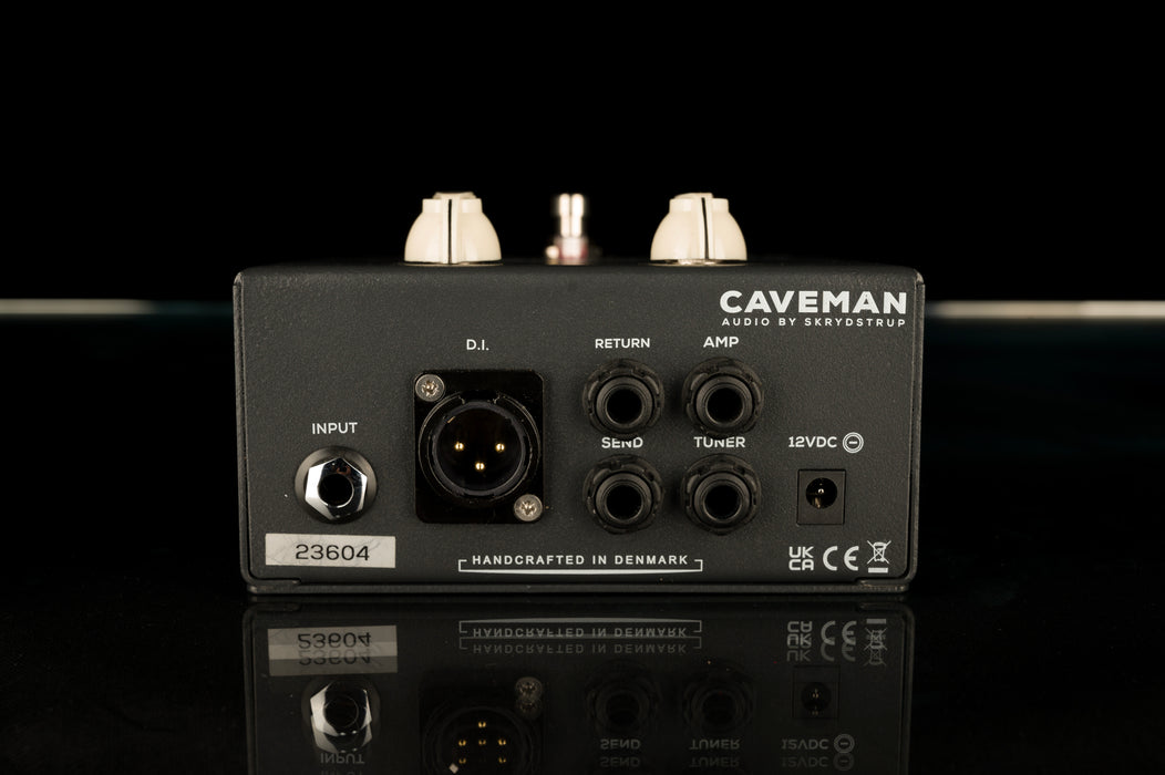 Used Caveman Audio BP1 Compact Preamp Pedal with Box