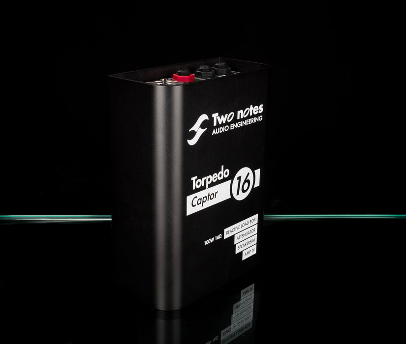 Used Two Notes Torpedo Captor Reactive Loadbox DI and Attenuator - 16-ohm