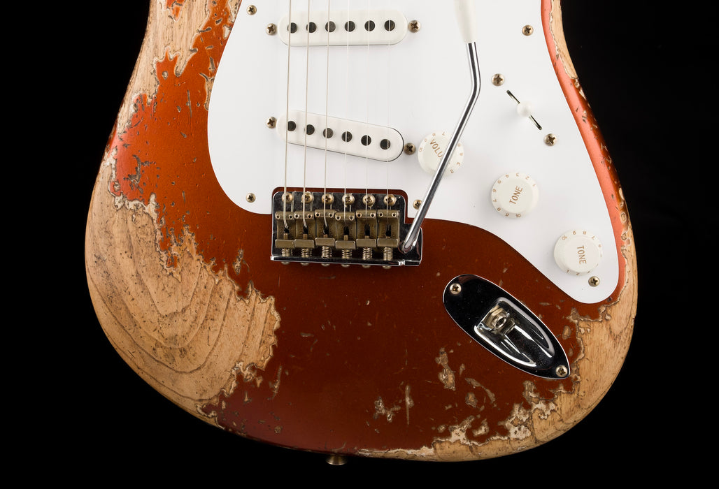 Fender Custom Shop Limited Edition 1954 Stratocaster Super Heavy Relic Burnt Copper
