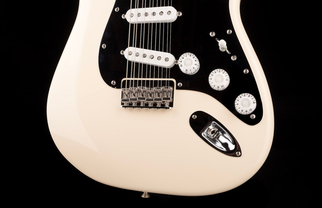 Used Fender Nile Rodgers Hitmaker Stratocaster Olympic White with OHSC